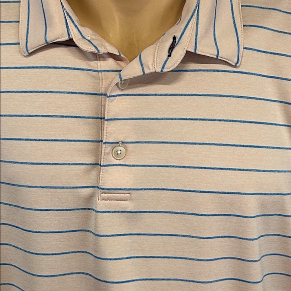 Mizzen+Main short sleeve polo shirt.  L - Picture 4 of 7